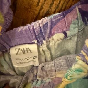 Zara Purple Floral Romper